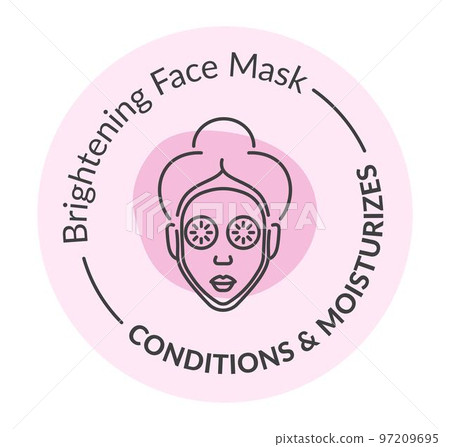 Brightening face mask, conditions and moisturizer 97209695
