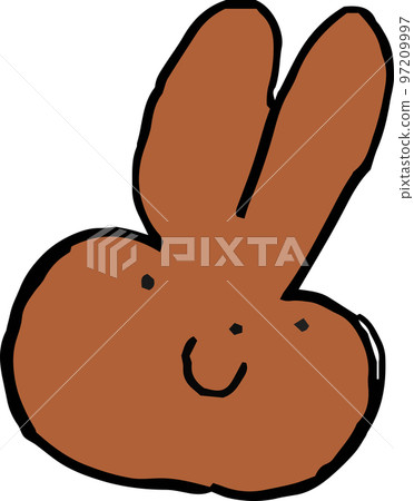 Poor rabbit illustration Children's graffiti Year of the rabbit Poor rabbit illustration Children's graffiti Year of the rabbit 97209997