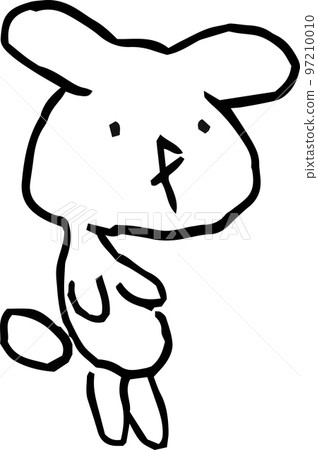 Poor rabbit illustration Children's graffiti Year of the rabbit Poor rabbit illustration Children's graffiti Year of the rabbit 97210010