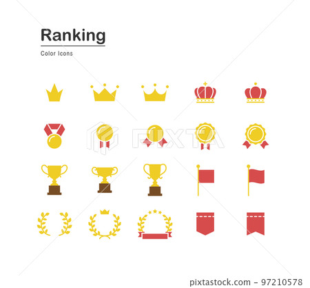 排名圖標集（無線） 97210578