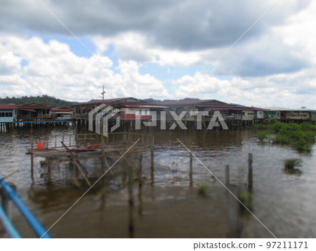 文萊 Bandar Seri Begawan Kampung Air 立體模型風格 文萊 Bandar Seri Begawan Kampung Air 立體模型風格 97211171