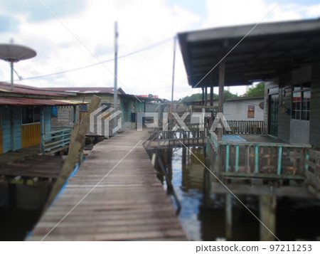 文萊 Bandar Seri Begawan Kampung Air 立體模型風格 文萊 Bandar Seri Begawan Kampung Air 立體模型風格 97211253