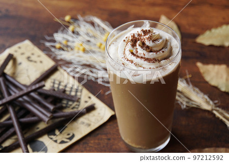 Cafe mocha and sweets 97212592