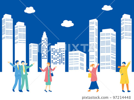 People who get drunk Urban background 97214448