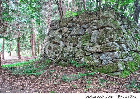 [Japan's Top 100 Castles] Azuchi Castle Honmaru Dendaidai Ishigaki 2 Omihachiman City, Shiga Prefecture 97215052