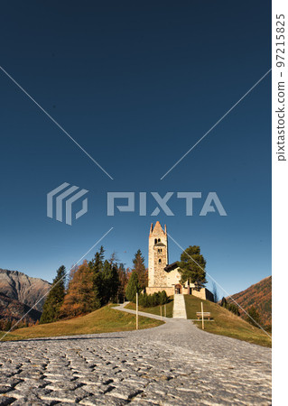 The Church of St. Gian in Celerina Switzerland 97215825