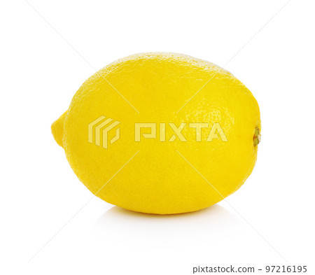 lemon isolated on white background. lemon isolated on white background. 97216195