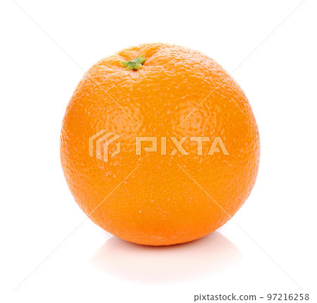 Orange fruit isolated on white background 97216258