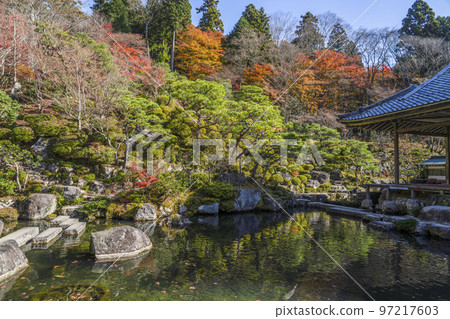 Koto Sanzan, Shakasan, Baekje-ji Temple, Honbo Garden "The Great Garden with a Distant View of the World" 97217603