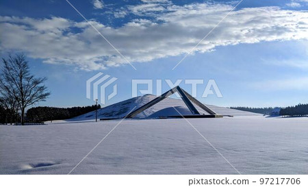 Hokkaido, Moerenuma Park in winter Hokkaido, Moerenuma Park in winter 97217706