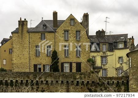 Vannes City Walls in Vannes, Brittany, France Vannes City Walls in Vannes, Brittany, France 97217934