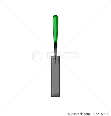 work trowel cement cartoon vector illustration 97218084