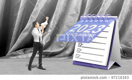 Resolution of 2023. Happy New Year 2023 Resolution of 2023. Happy New Year 2023 97218163