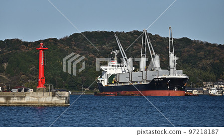 海灣的景色 97218187