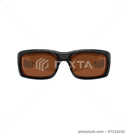 person sunglasses men cartoon vector illustration 97218202