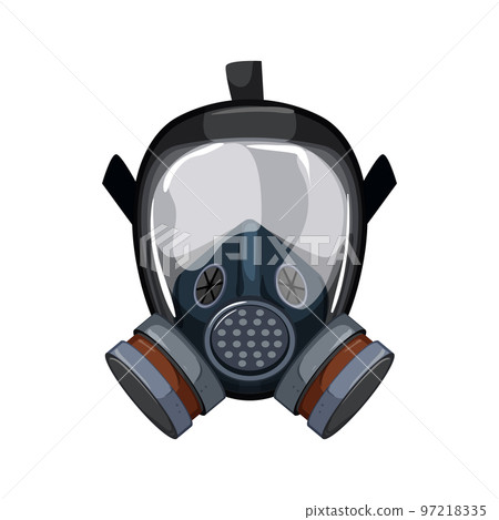 work respirator mask cartoon vector illustration work respirator mask cartoon vector illustration 97218335