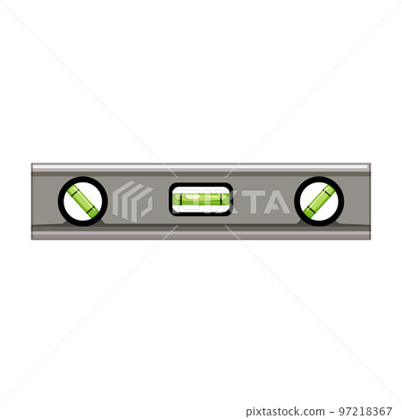 balance level tool cartoon vector illustration 97218367