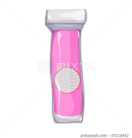 soft cotton pad cartoon vector illustration 97218482