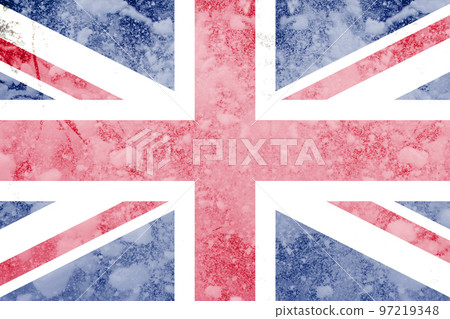 Defocus cold winter in Great Britain, United Kingdom. The concept of the energy crisis and the increasing demand for electricity. Great Britain flag snow holiday. Out of focus Defocus cold winter in Great Britain, United Kingdom. The concept of the energy crisis and the increasing demand for electricity. Great Britain flag snow holiday. Out of focus 97219348