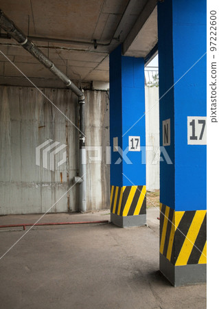 Parking under the building. Parking under the building. 97222600