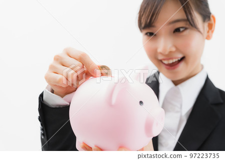 女商人存錢罐 女商人存錢罐 97223735