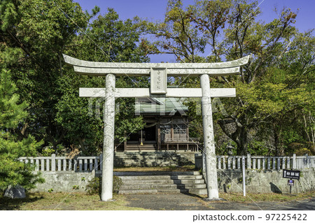 Kitsuki Castle, Aoto Shrine Torii Gate, Kitsuki City, Oita Prefecture Kitsuki Castle, Aoto Shrine Torii Gate, Kitsuki City, Oita Prefecture 97225422