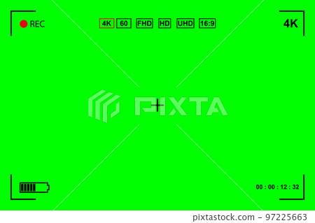 Green screen, chromakey background. Blank green background with VFX motion tracking markers. Screen of modern digital camcorders. Chroma Keyboard for keyboards, graphics and video effects Green screen, chromakey background. Blank green background with VFX motion tracking markers. Screen of modern digital camcorders. Chroma Keyboard for keyboards, graphics and video effects 97225663