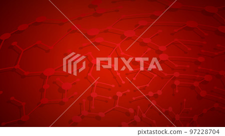 Abstract background of connecting lines and dots Abstract background of connecting lines and dots 97228704