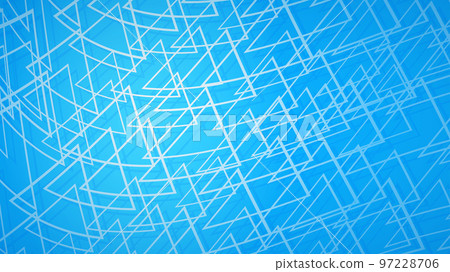 Abstract background of intersecting triangles 97228706