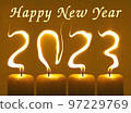 2023 Happy new year greetings card 97229769