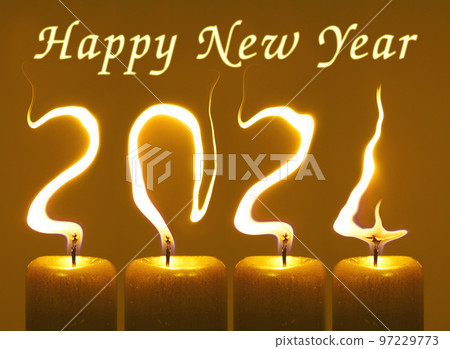 2024 Happy new year greetings card 97229773