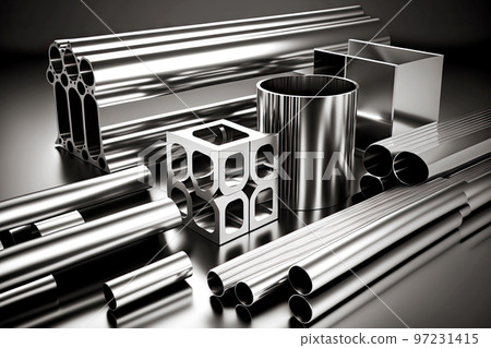 Aluminum industry products in form of various metal products for technical needs 97231415