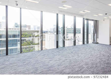 Glass-enclosed meeting room Glass-enclosed meeting room 97232484
