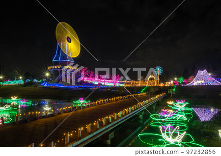 Illuminations at Kasumigaura General Park, Tsuchiura City, Ibaraki Prefecture Illuminations at Kasumigaura General Park, Tsuchiura City, Ibaraki Prefecture 97232856