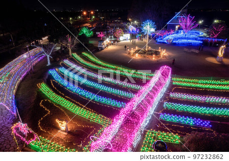 Illuminations at Kasumigaura General Park, Tsuchiura City, Ibaraki Prefecture Illuminations at Kasumigaura General Park, Tsuchiura City, Ibaraki Prefecture 97232862