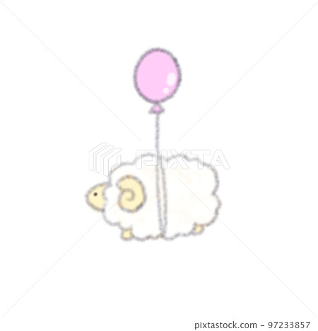 一隻羊帶著氣球在天上飛 一隻羊帶著氣球在天上飛 97233857