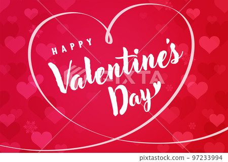 cute valentine banner material 97233994