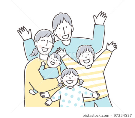 好朋友一家五口 97234557