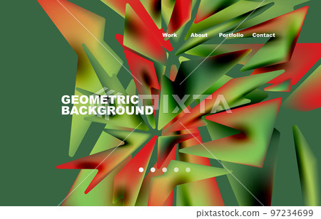 Broken pieces abstract background. Trendy background for your landing page design, concept of web page design for website and mobile website Broken pieces abstract background. Trendy background for your landing page design, concept of web page design for website and mobile website 97234699