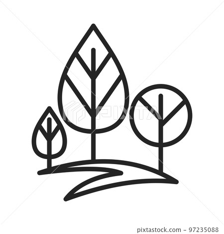 Tree Logo template Icon Illustration abstract Brand Identity Tree Logo template Icon Illustration abstract Brand Identity 97235088