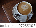 Nice cafe latte in Ubud, Bali Nice cafe latte in Ubud, Bali 97235107