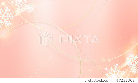elegant snow background 97235305