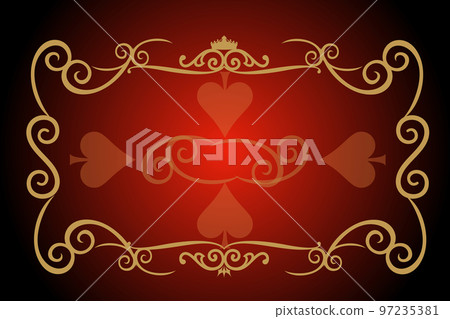 ivy and red background 97235381