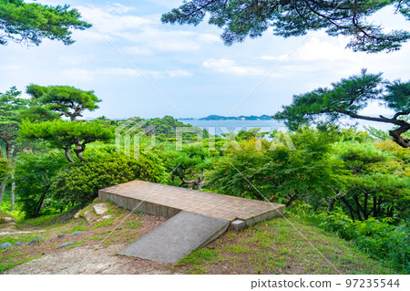 Matsushima, one of the three most scenic spots in Japan View of Matsushima Bay seen from Mt. Sokan (Matsushima Town, Miyagi Prefecture) Matsushima, one of the three most scenic spots in Japan View of Matsushima Bay seen from Mt. Sokan (Matsushima Town, Miyagi Prefecture) 97235544