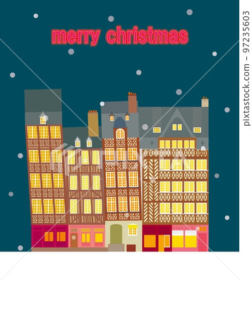 Merry Christmas Rennes Rennes Brittany France Merry Christmas Rennes Rennes Brittany France 97235603