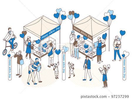 白色情人節的馬爾凱 97237299