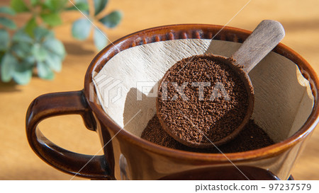 滴濾咖啡圖像 滴濾咖啡圖像 97237579