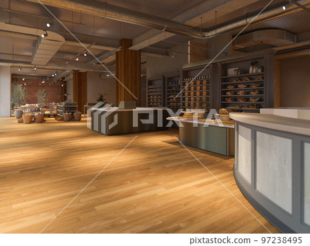 麵包店咖啡館風景 97238495