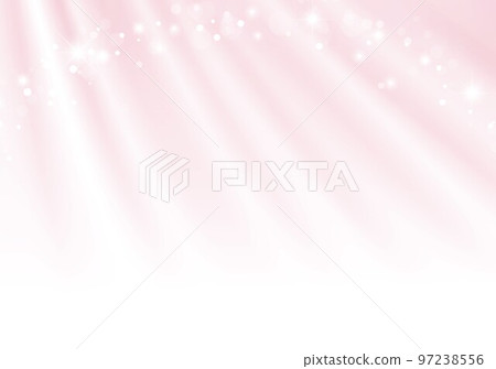 粉色窗簾背景 97238556