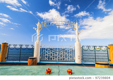 Okinawa & Sea & Shisa ① 97239804